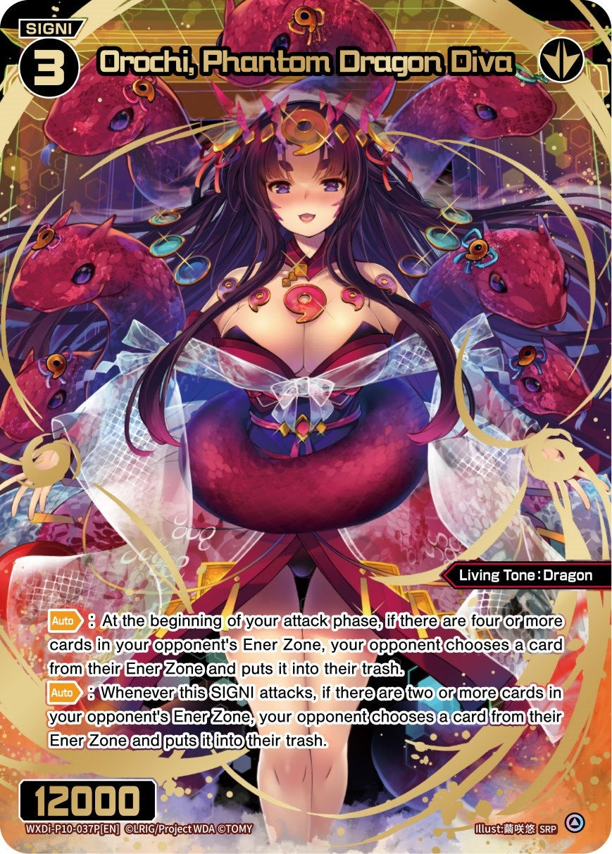 Orochi Phantom Dragon Diva (SRP) (10037) [WXDi-P10] - WIXOSS Single