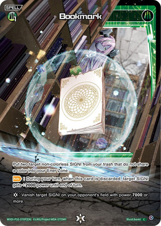 Bookmark (Parallel Foil) (10070) [WXDi-P10] - WIXOSS Single