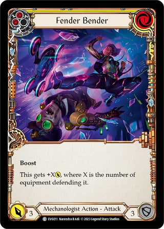 Fender Bender (Yellow) (211) [EVO] - Flesh and Blood TCG Single