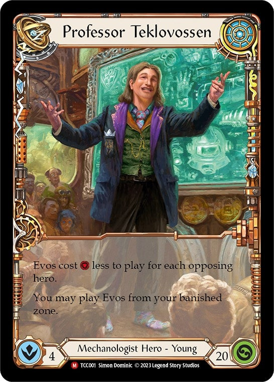 Professor Teklovossen (1) [TCC] - Flesh and Blood TCG Single