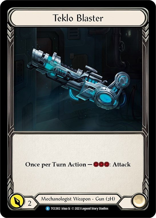 Teklo Blaster (2) [TCC] - Flesh and Blood TCG Single