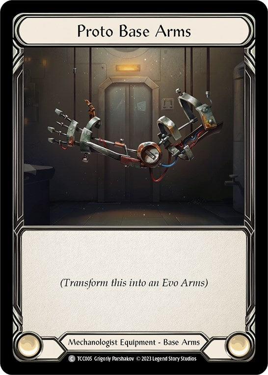 Proto Base Arms (5) [TCC] - Flesh and Blood TCG Single