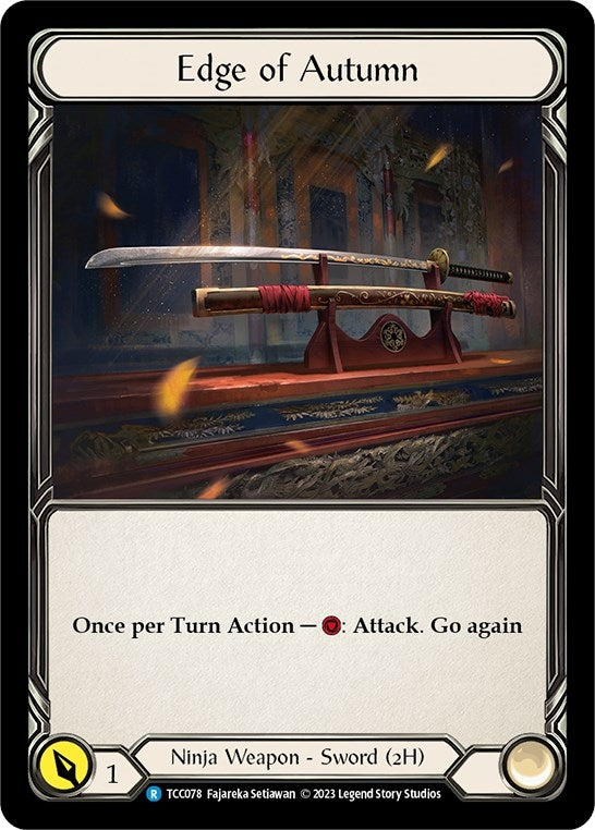 Edge of Autumn (78) [TCC] - Flesh and Blood TCG Single