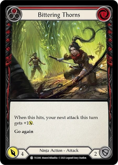Bittering Thorns (Red) (83) [TCC] - Flesh and Blood TCG Single