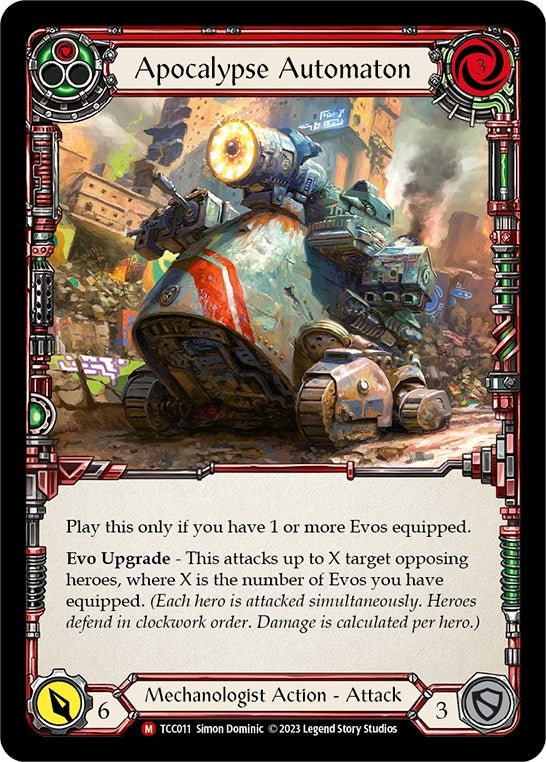 Apocalypse Automaton (11) [TCC] - Flesh and Blood TCG Single