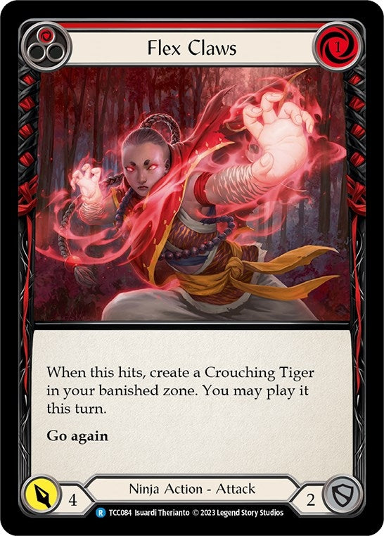 Flex Claws (Red) (84) [TCC] - Flesh and Blood TCG Single