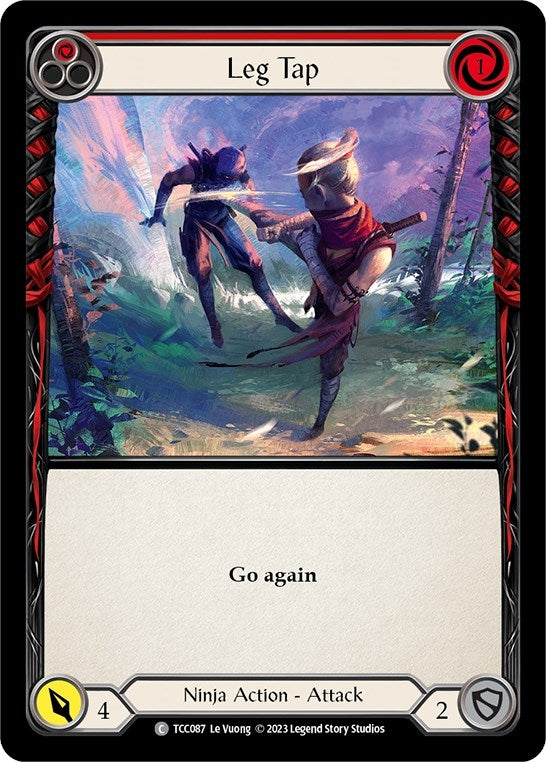 Leg Tap (Red) (87) [TCC] - Flesh and Blood TCG Single