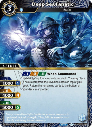 Deep Sea Fanatic (3096) [BSS03] - Battle Spirits Saga Single