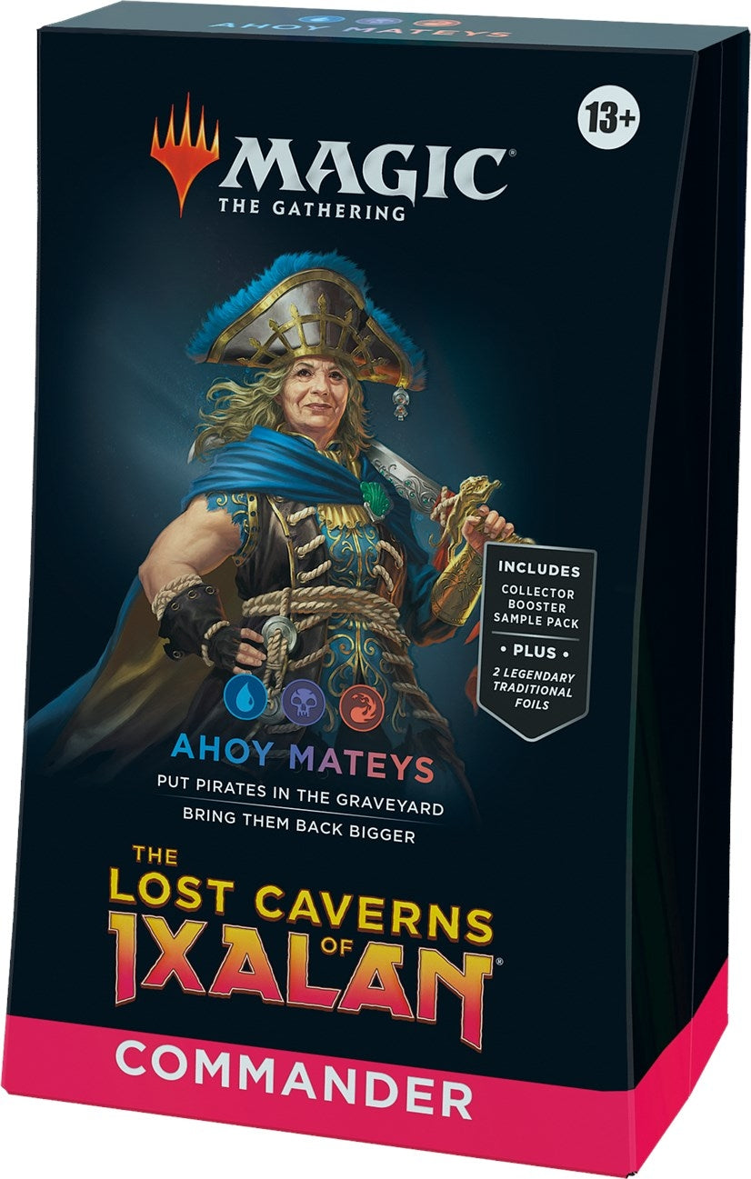 The Lost Caverns of Ixalan Commander Deck - Ahoy Mateys [LCC] - MTG Sealed