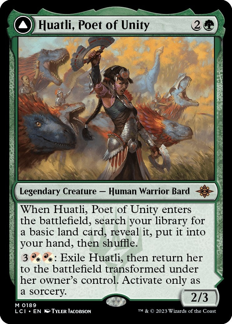 Huatli Poet of Unity (189) [LCI] - MTG Single