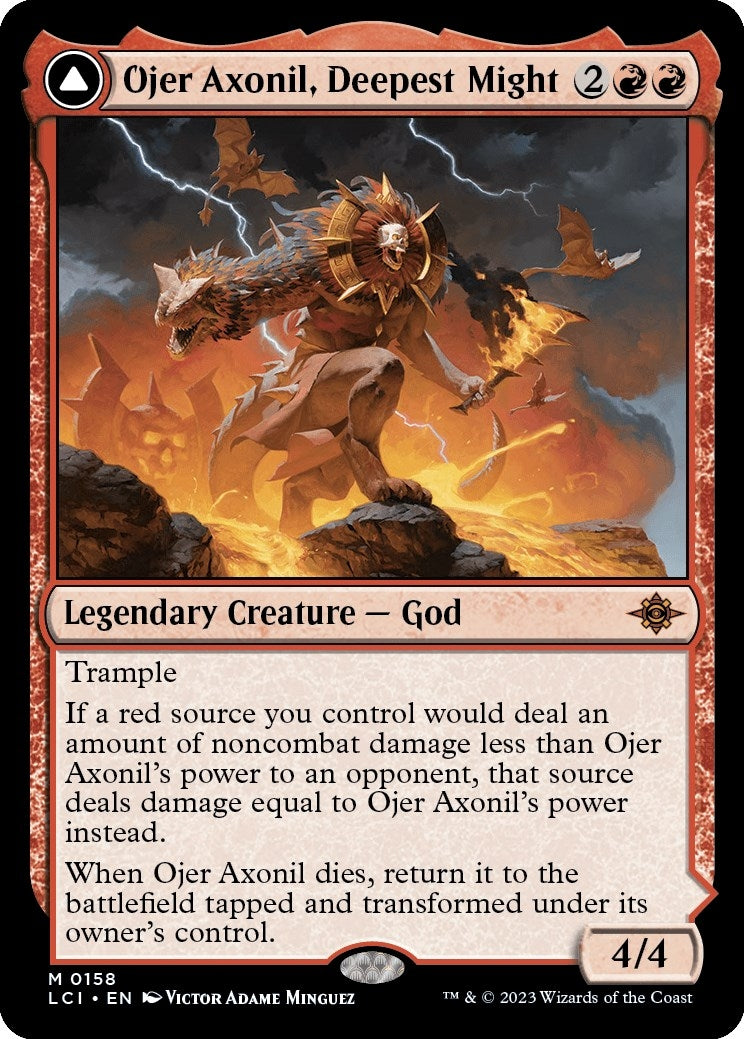 Ojer Axonil Deepest Might (158) [LCI] - MTG Single