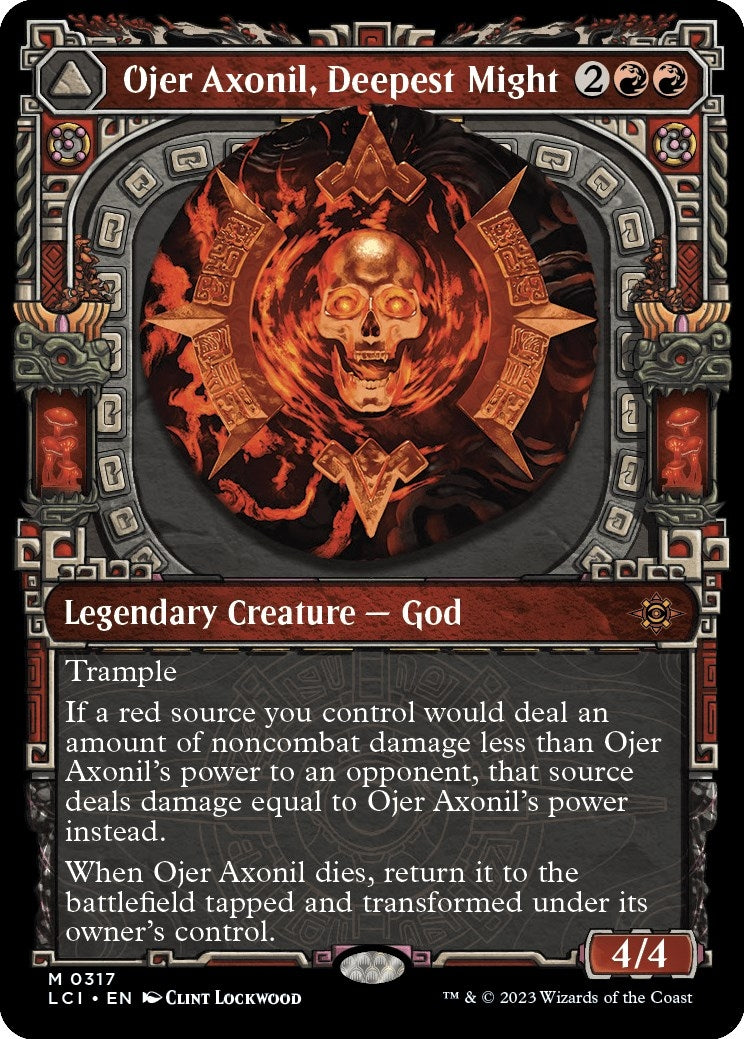 Ojer Axonil Deepest Might (Showcase) (317) [LCI] - MTG Single