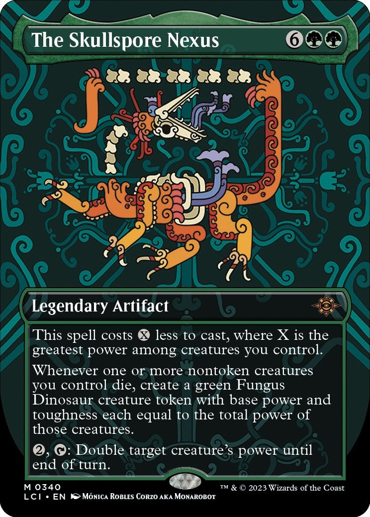 The Skullspore Nexus (Borderless) (340) [LCI] - MTG Single