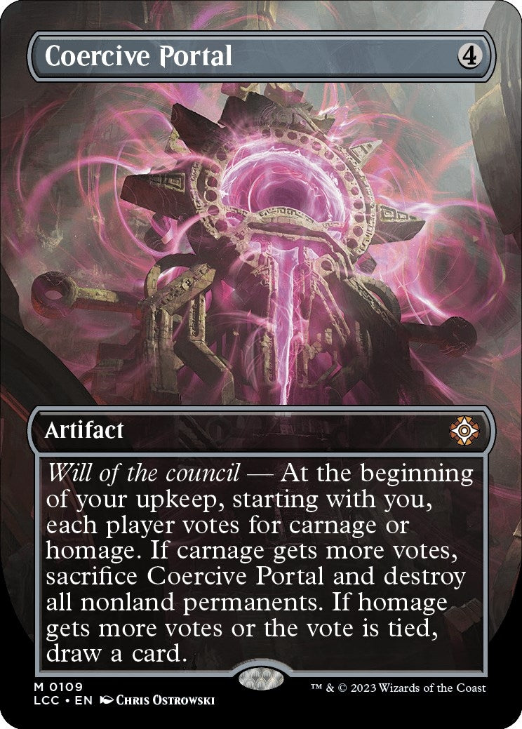 Coercive Portal (Borderless) (109) [LCC] - MTG Single