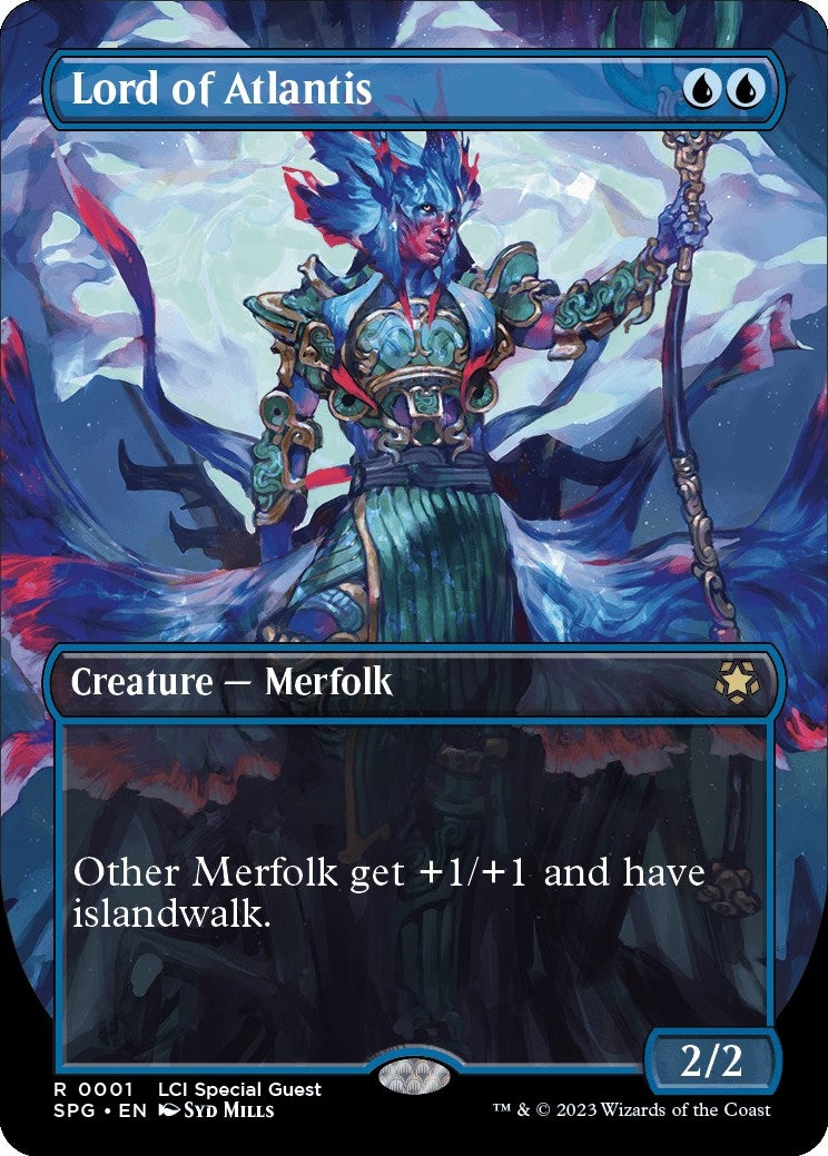 Lord of Atlantis (Borderless) (1) [SPG] - MTG Single