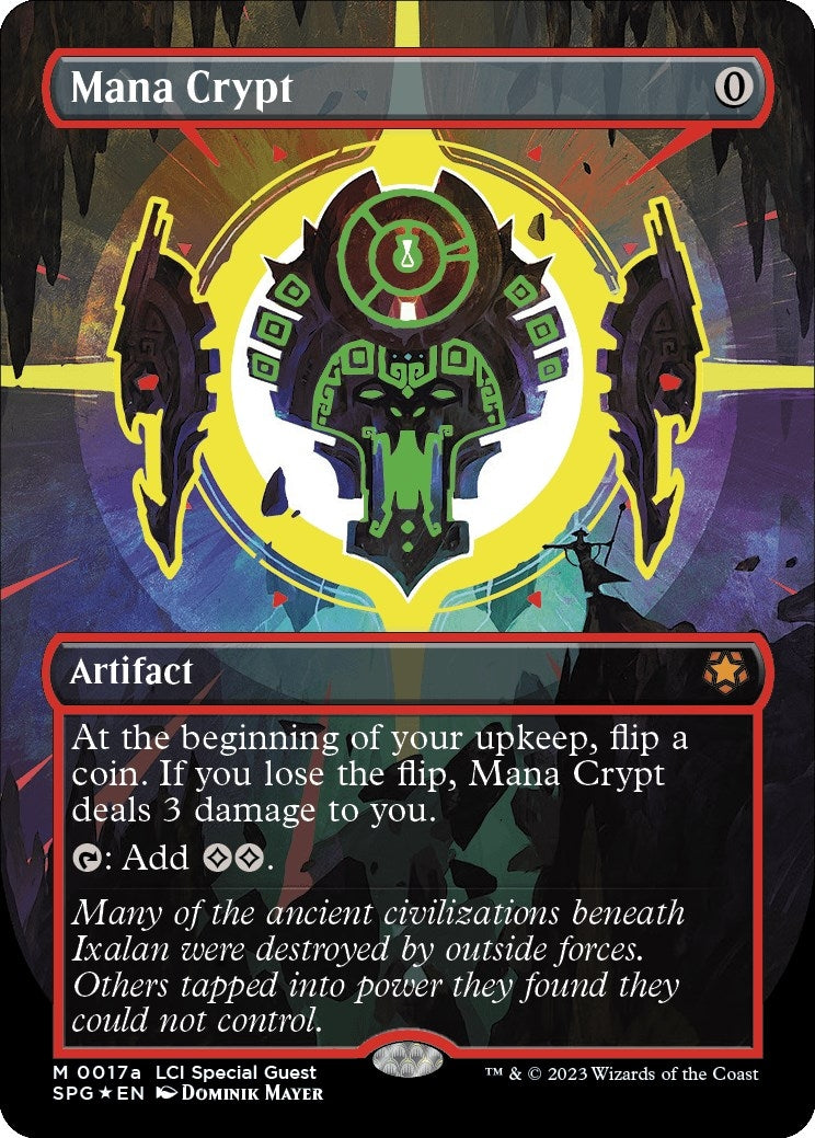Mana Crypt (0017a) (Borderless) (17) [SPG] - MTG Single