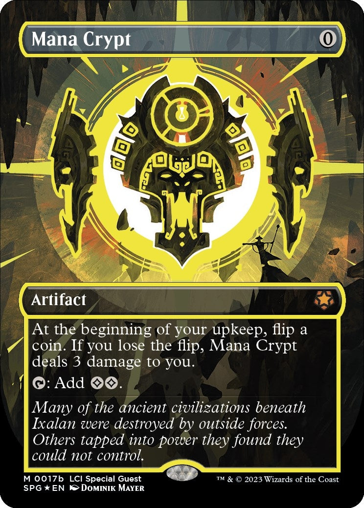Mana Crypt (0017b) (Borderless) (17) [SPG] - MTG Single