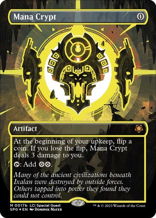 Mana Crypt (0017b) (Borderless) (17) [SPG] - MTG Single