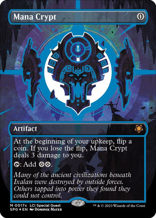 Mana Crypt (0017c) (Borderless) (17) [SPG] - MTG Single