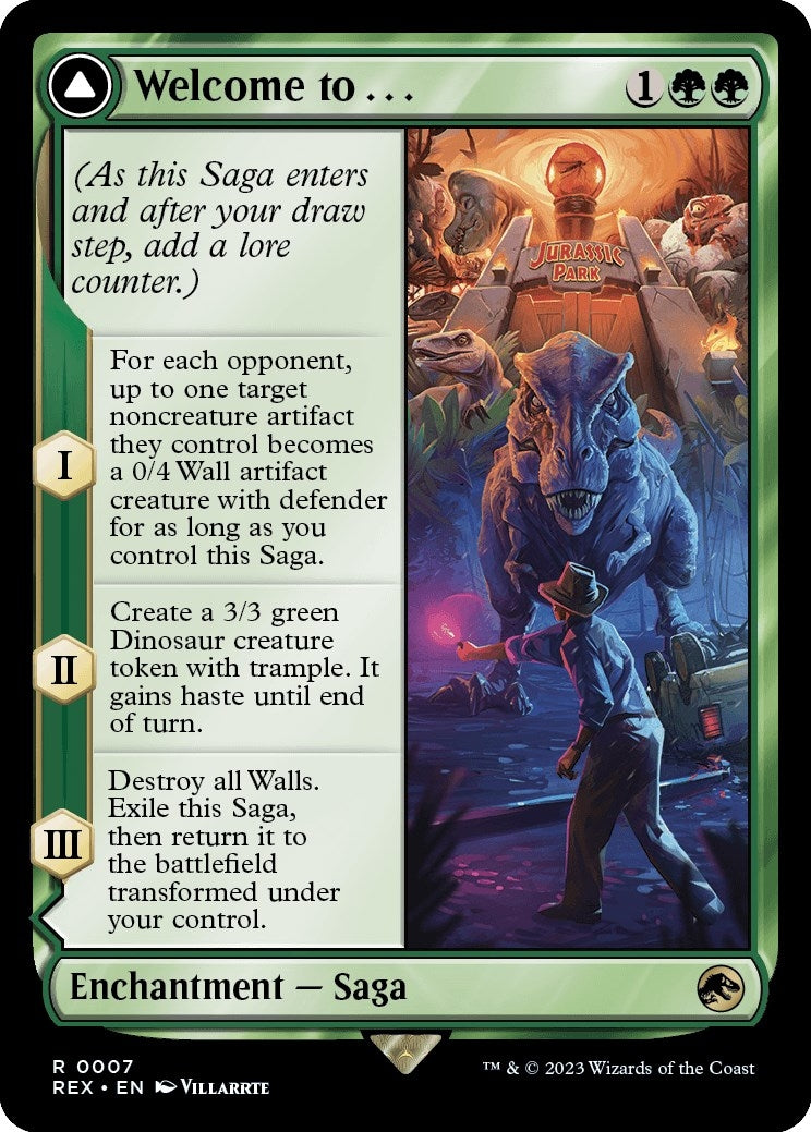 Welcome to. (7) [REX] - MTG Single