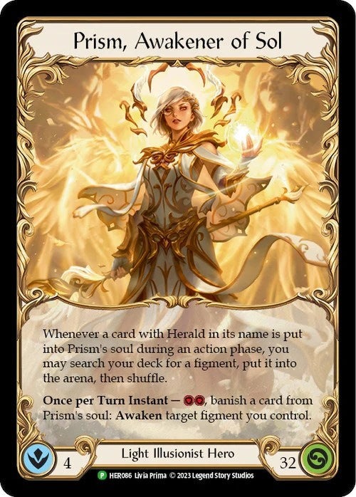 Prism Awakener of Sol (86) [PR] - Flesh and Blood TCG Single