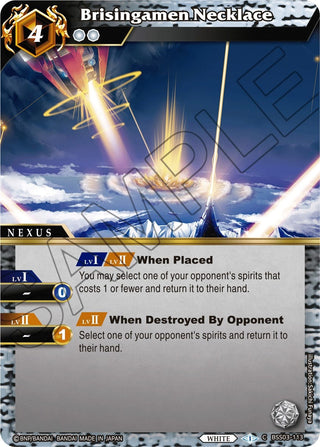 Brisingamen Necklace (3113) [BSS03] - Battle Spirits Saga Single