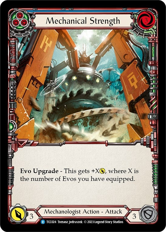 Mechanical Strength (Blue) (24) [TCC] - Flesh and Blood TCG Single