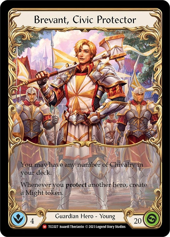 Brevant Civic Protector (27) [TCC] - Flesh and Blood TCG Single
