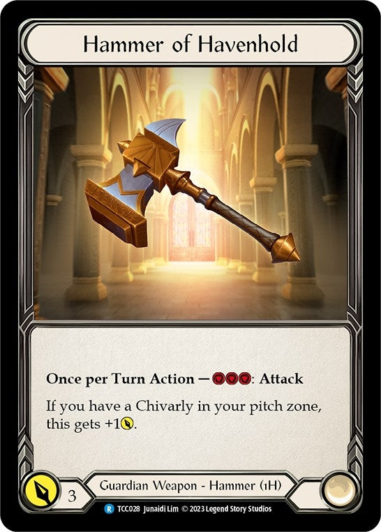 Hammer of Havenhold (28) [TCC] - Flesh and Blood TCG Single