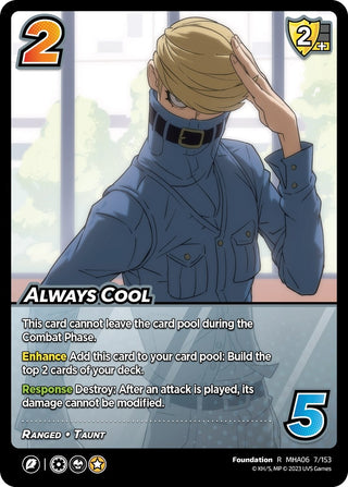 Always Cool (7) [MHA6] - UniVersus Single