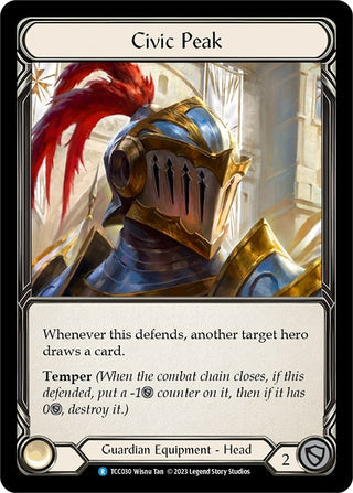 Civic Peak (30) [TCC] - Flesh and Blood TCG Single