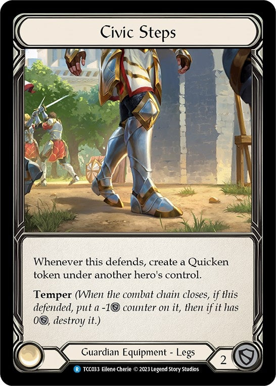Civic Steps (33) [TCC] - Flesh and Blood TCG Single
