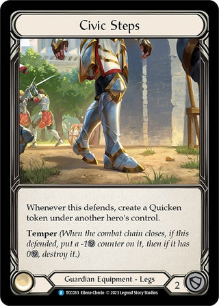Civic Steps (33) [TCC] - Flesh and Blood TCG Single