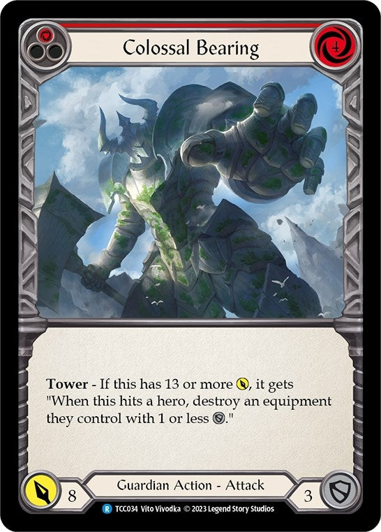 Colossal Bearing (34) [TCC] - Flesh and Blood TCG Single