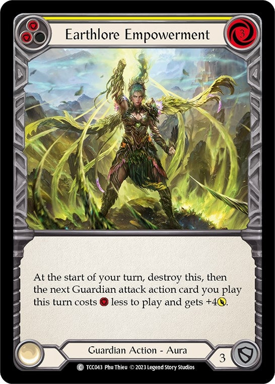 Earthlore Empowerment (Yellow) (43) [TCC] - Flesh and Blood TCG Single