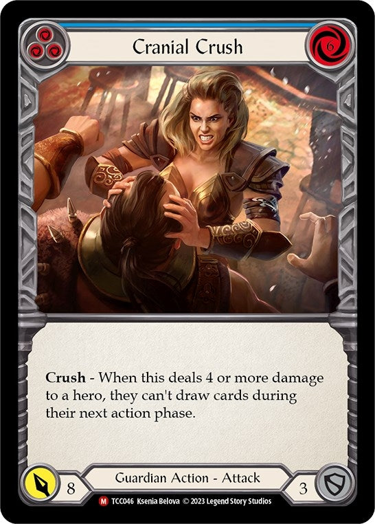 Cranial Crush (Blue) (46) [TCC] - Flesh and Blood TCG Single