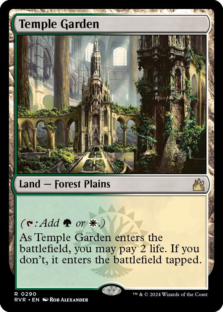 Temple Garden (290) [RVR] - MTG Single