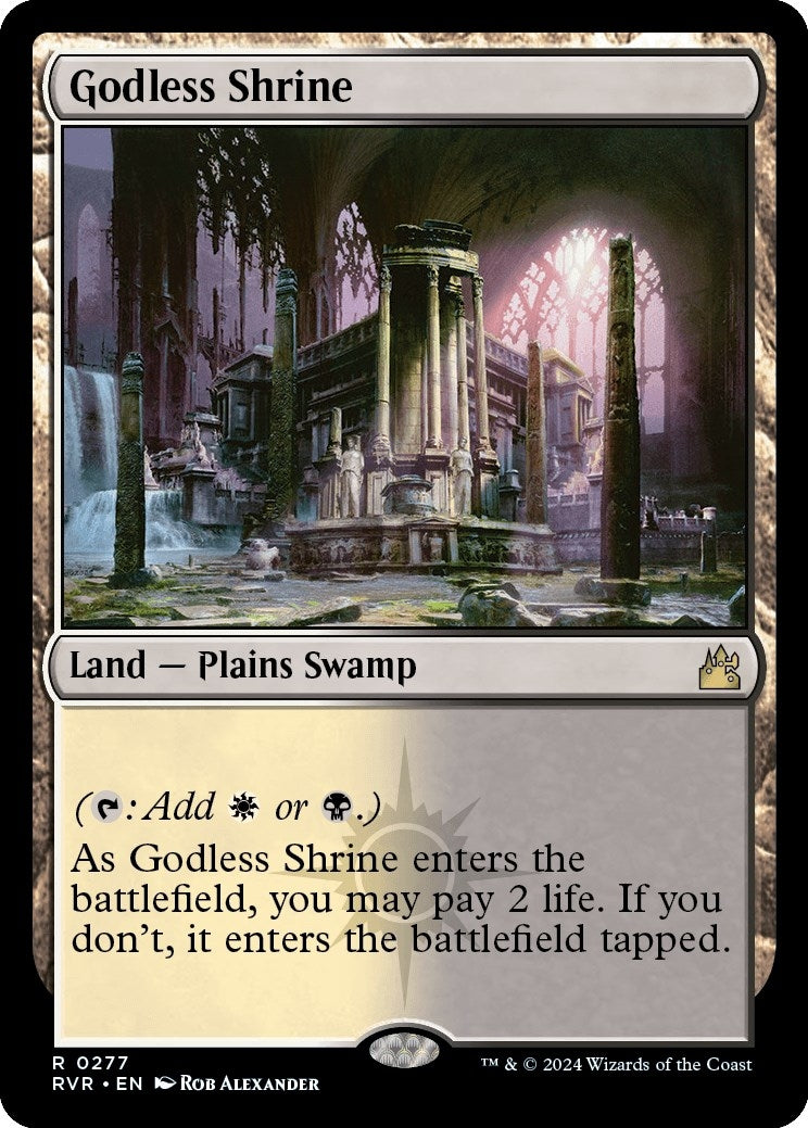 Godless Shrine (277) [RVR] - MTG Single
