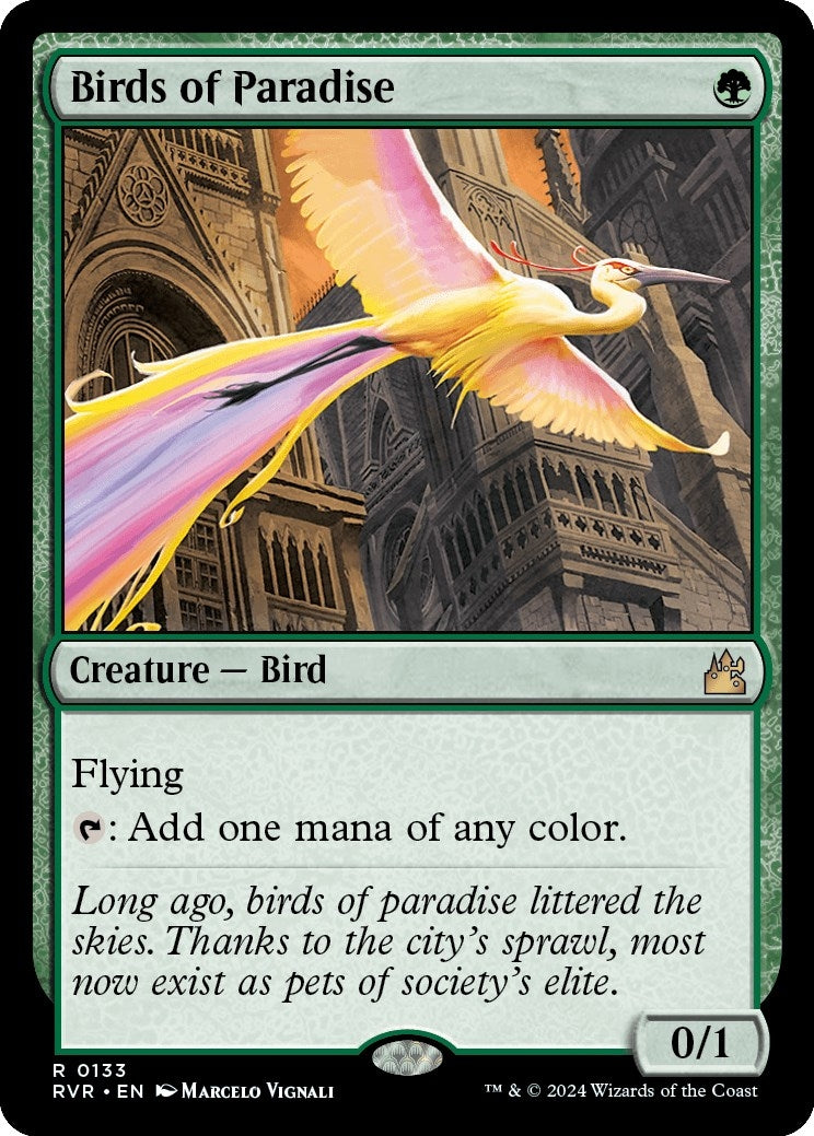 Birds of Paradise (133) [RVR] - MTG Single