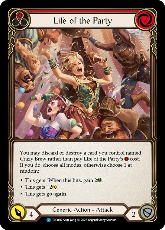 Life of the Party (56) [TCC] - Flesh and Blood TCG Single