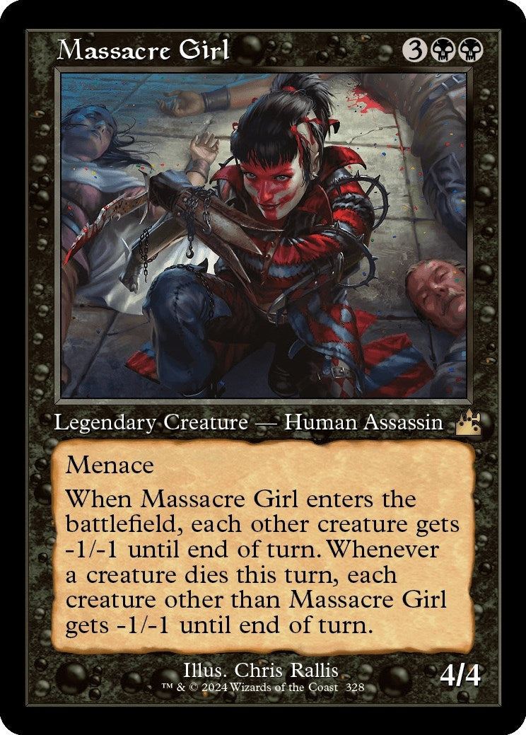 Massacre Girl (Retro Frame) (328) [RVR] - MTG Single
