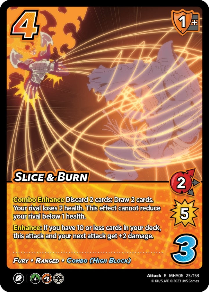 Slice & Burn (23) [MHA6] - UniVersus Single