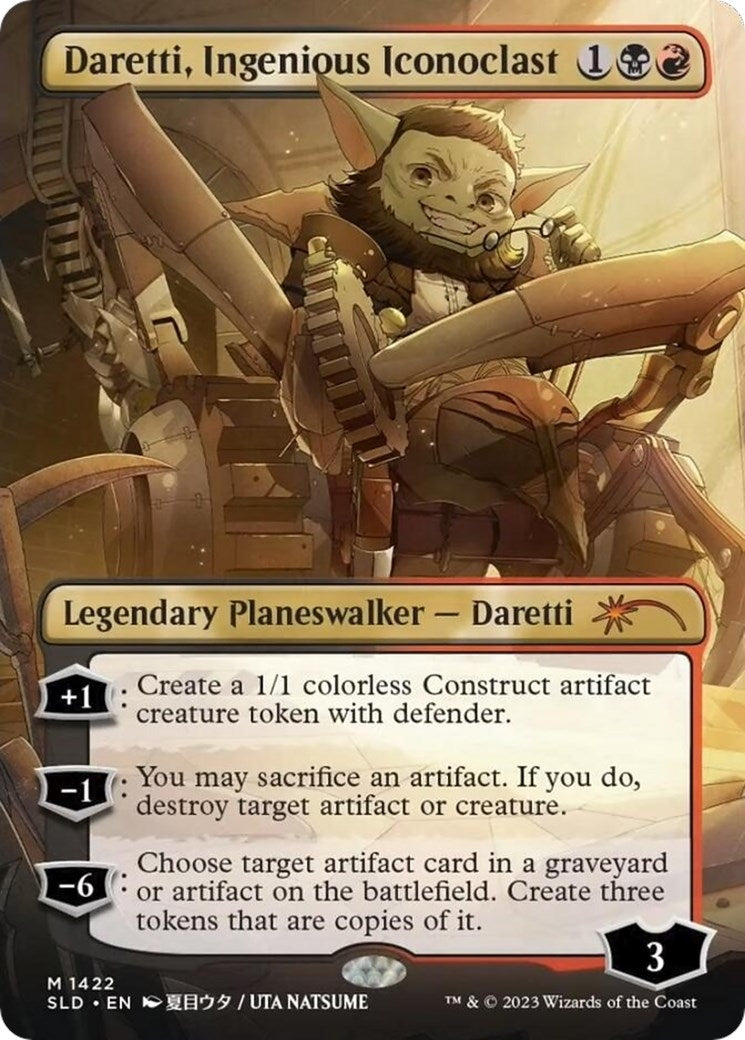 Daretti Ingenious Iconoclast (1422) [SLD] - MTG Single