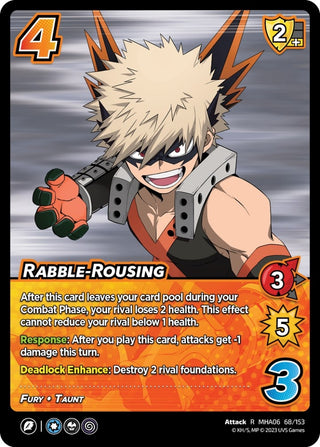 Rabble-Rousing (68) [MHA6] - UniVersus Single