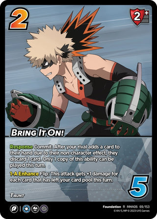 Bring It On! (69) [MHA6] - UniVersus Single
