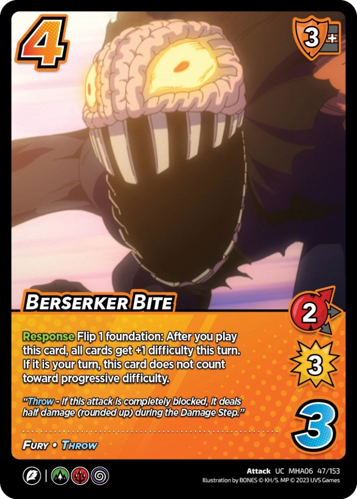 Berserker Bite (47) [MHA6] - UniVersus Single