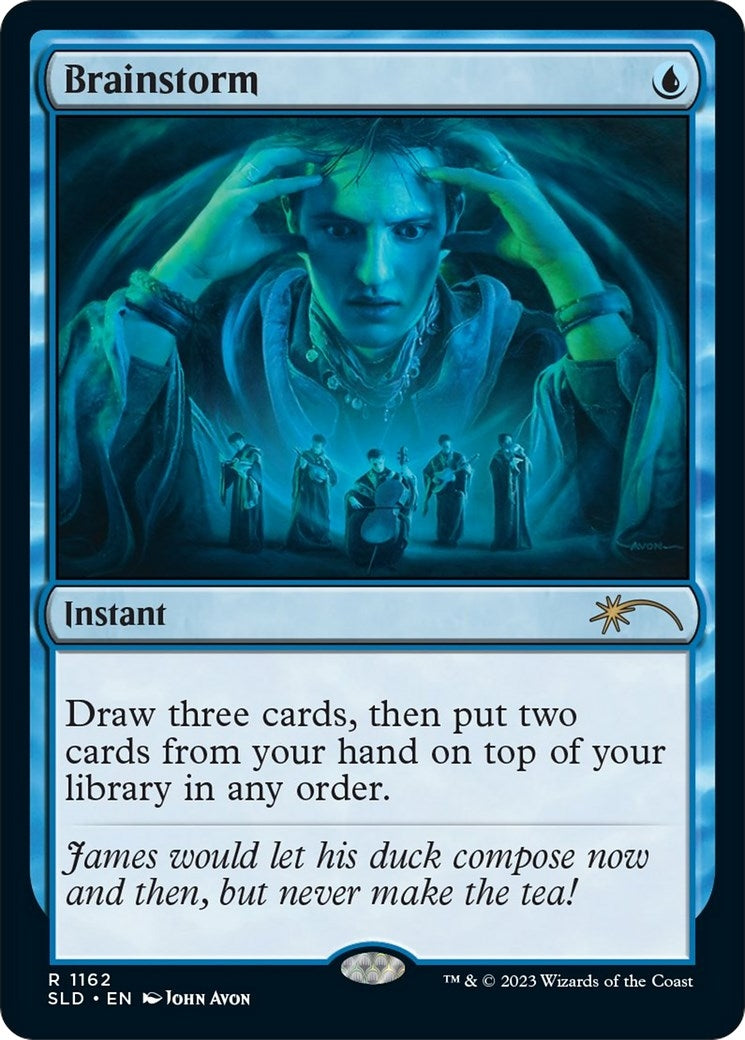 Brainstorm (1162) (1162) [SLD] - MTG Single