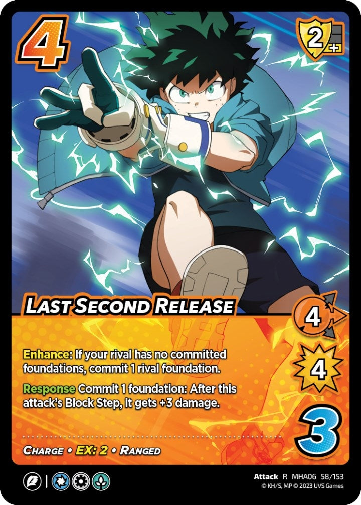 Last Second Release (58) [MHA6] - UniVersus Single