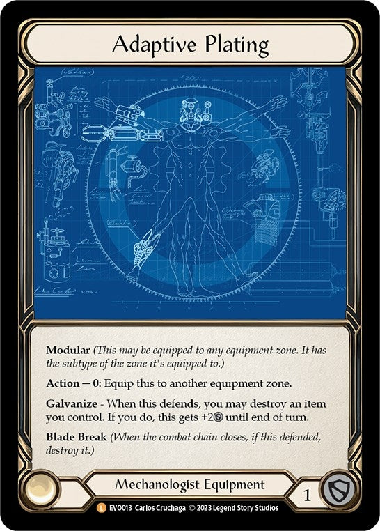 Adaptive Plating (13) [EVO] - Flesh and Blood TCG Single