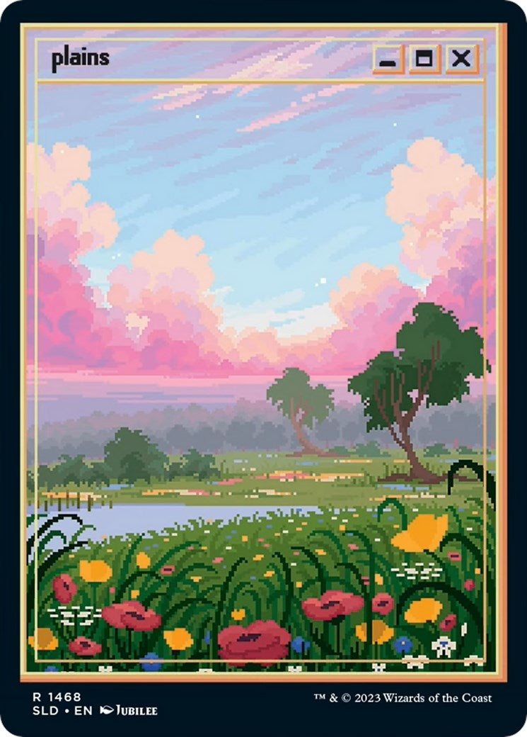 Plains (1468) (1468) [SLD] - MTG Single